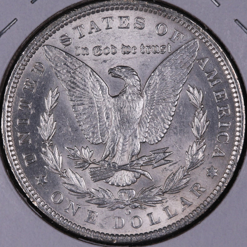 1885-O Morgan Silver Dollar, Gem Brilliant UN-Circulated Coin, Store