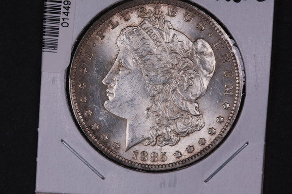 1885-O Morgan Silver Dollar. UN-Circulated Coin. Store #01449
