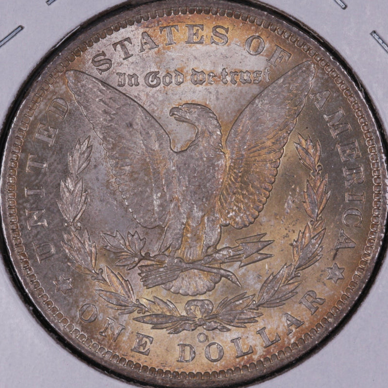 1885-O Morgan Silver Dollar, Mint State Uncirculated Coin, Store