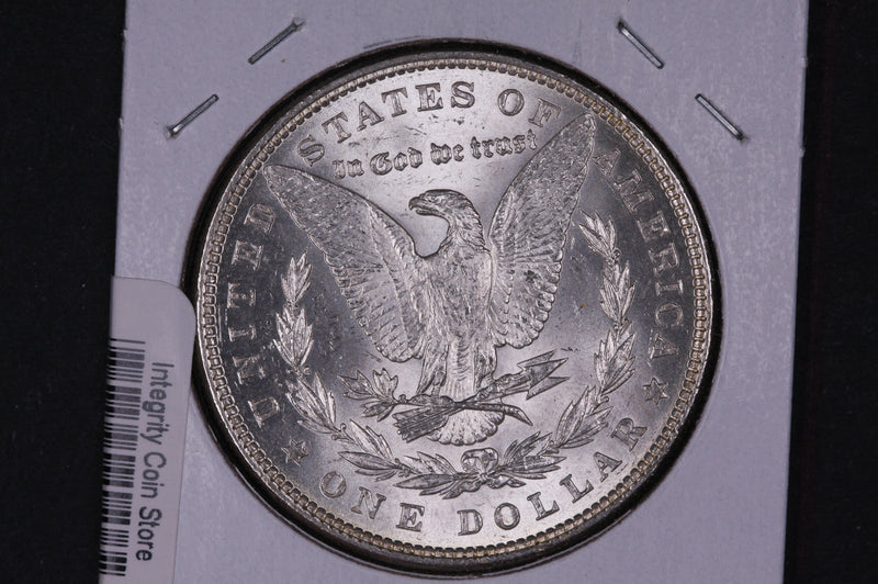1886 Morgan Silver Dollar, Gem Brilliant UN-Circulated Coin. Store nr's 01462, 63, 64