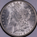 1886 Morgan Silver Dollar. Mint State Uncirculated Coin, Store