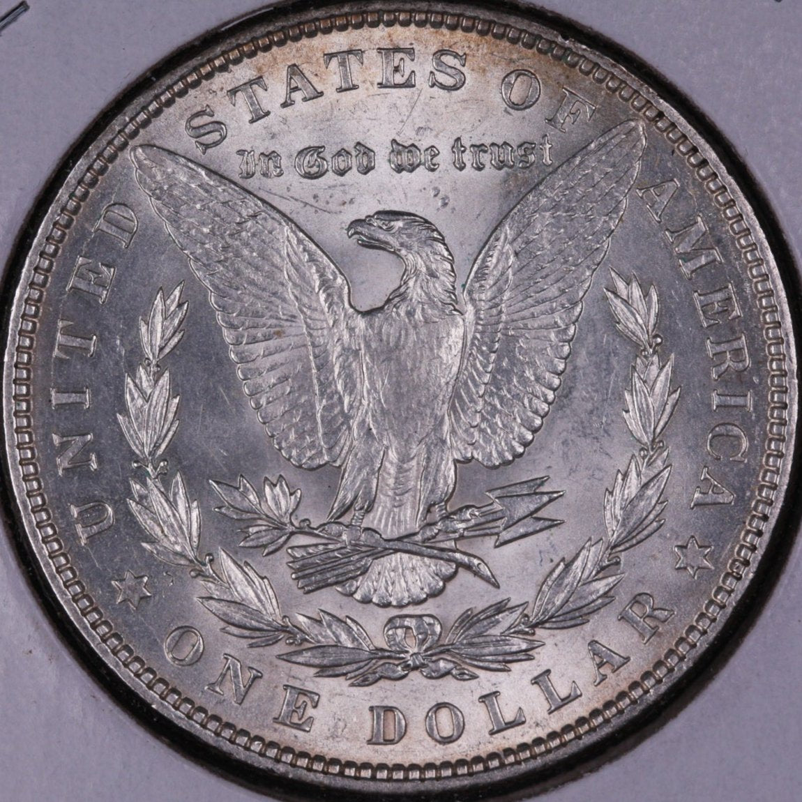 1887 Morgan Dollar, Mint State Uncirculated, Store #DR0046