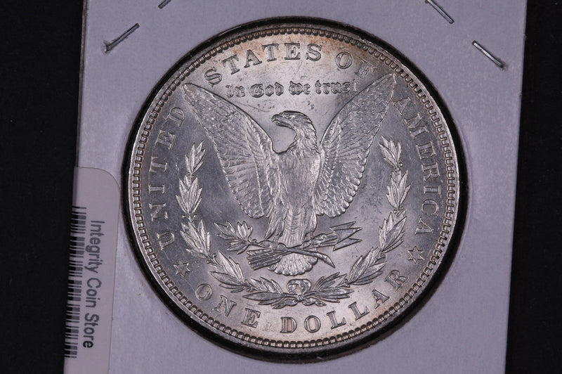 1887 Morgan Silver Dollar, Gem Brilliant UN-Circulated, Store