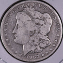 1887-O Morgan Silver Dollar, Very Good Circulated Coin. Store