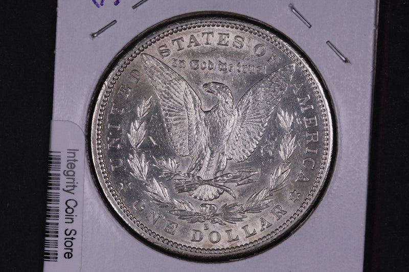 1887-S Morgan Silver Dollar. UN-Circulated Details, Store Nr 03853