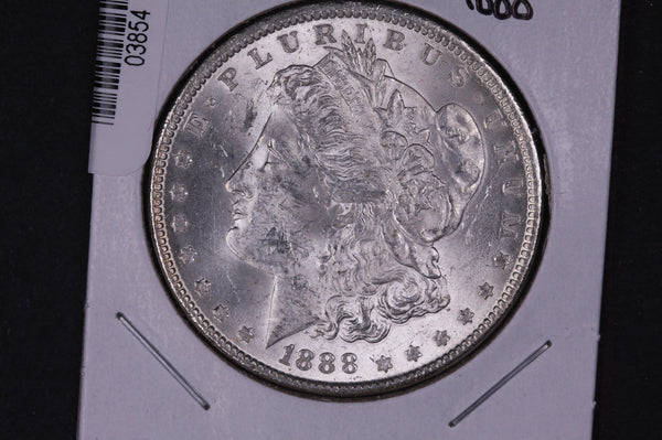 1888 Morgan Silver Dollar, Gem UN-Circulated Coin. Store #03854