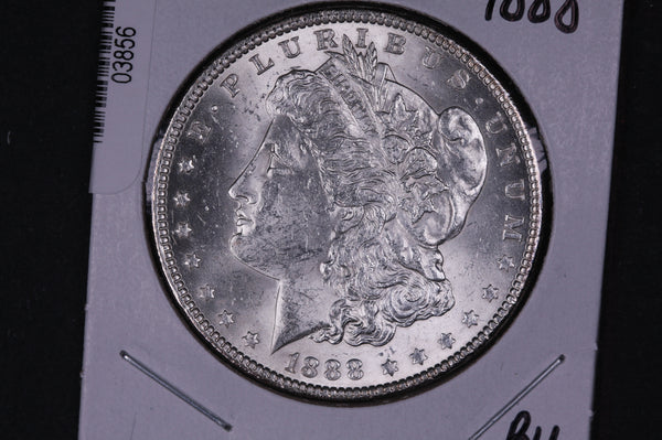1888 Morgan Silver Dollar, Gem UN-Circulated Coin. Store #03856