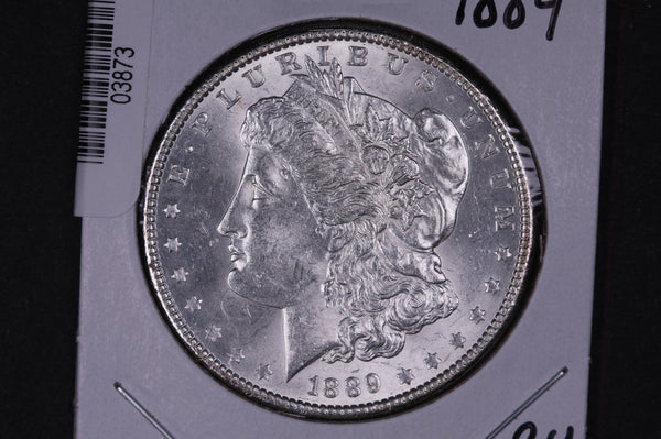 1889 Morgan Silver Dollar, Gem UN-Circulated Coin. Store #03873