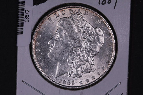 1889 Morgan Silver Dollar, Gem UN-Circulated Coin. Store #03872