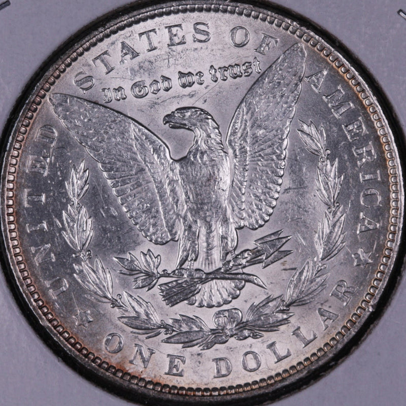 1889 Morgan Silver Dollar, Gem Mint State Uncirculated Coin, Store