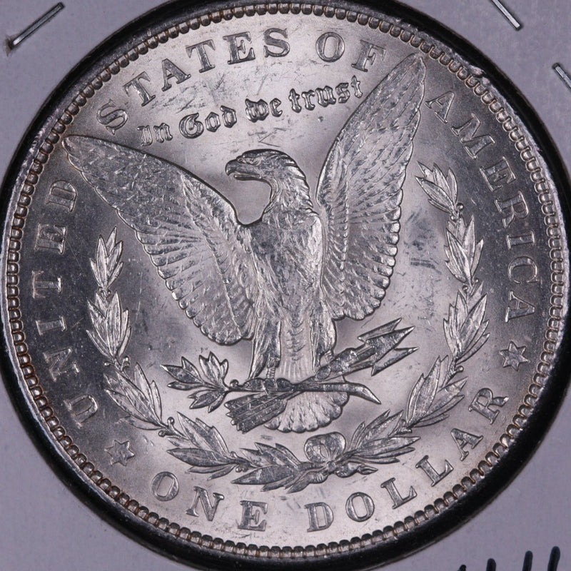 1889 Morgan Silver Dollar, Gem Mint State Uncirculated Coin. Store