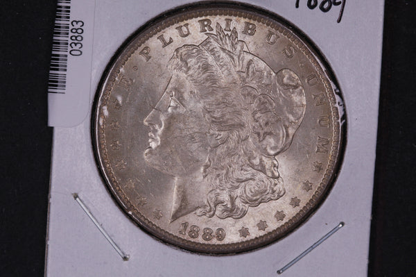 1889 Morgan Silver Dollar, Affordable UN-Circulated Coin. Store #03883, 82, 85, 84, 87