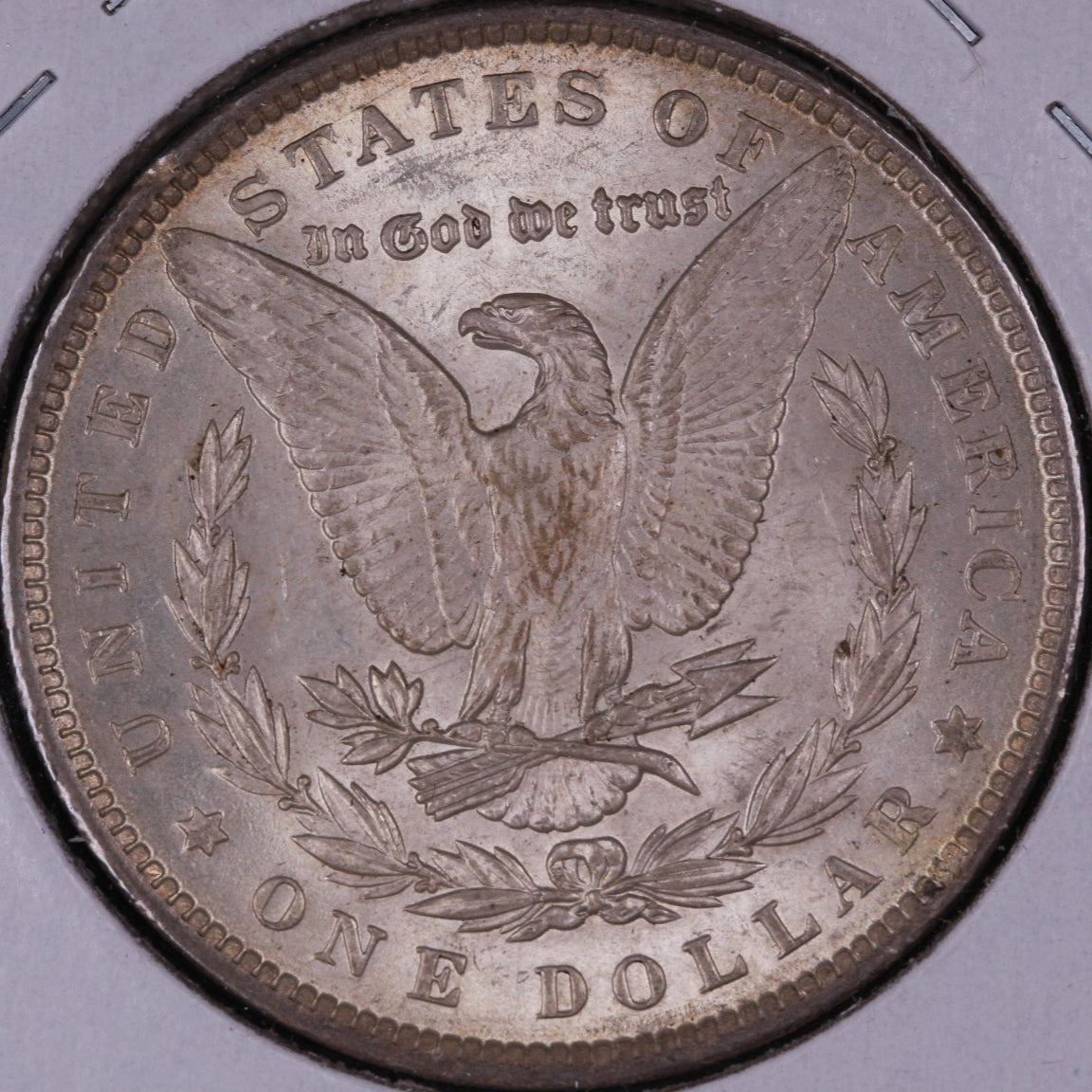 1889 Morgan Silver Dollar, Mint State Uncirculated Coin, Store #DR0318