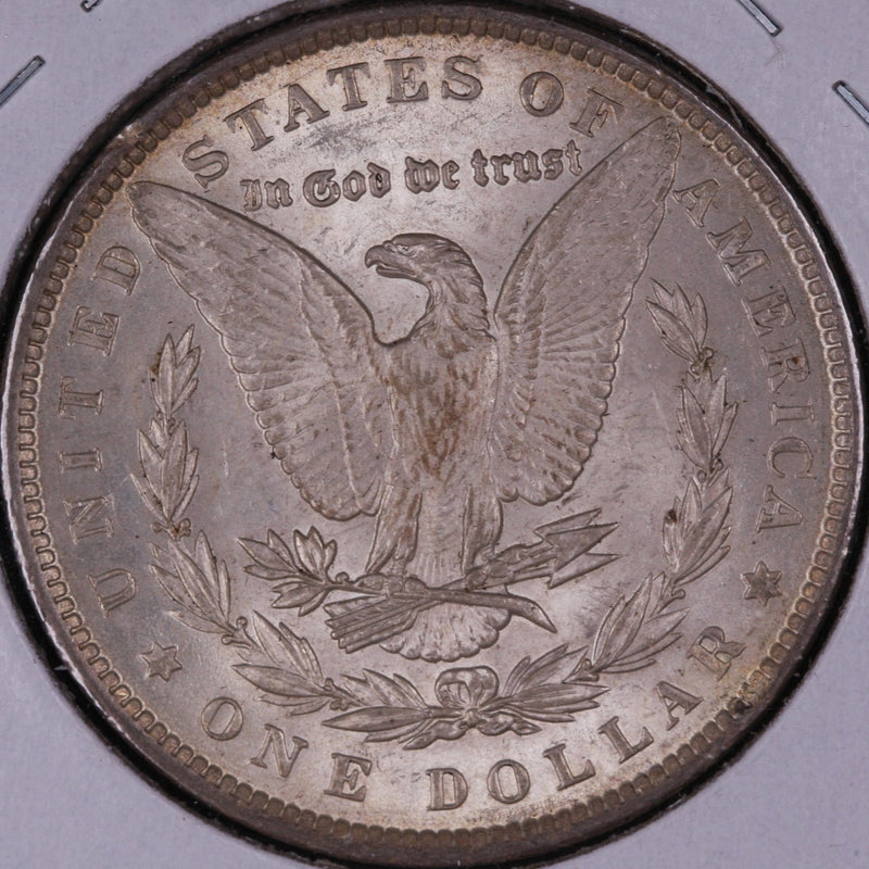 1889 Morgan Silver Dollar, Mint State Uncirculated Coin, Store