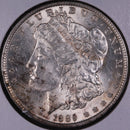 1889 Morgan Silver Dollar, Mint State Uncirculated Coin, Store