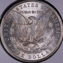 1889 Morgan Silver Dollar, Mint State Uncirculated Coin, Store