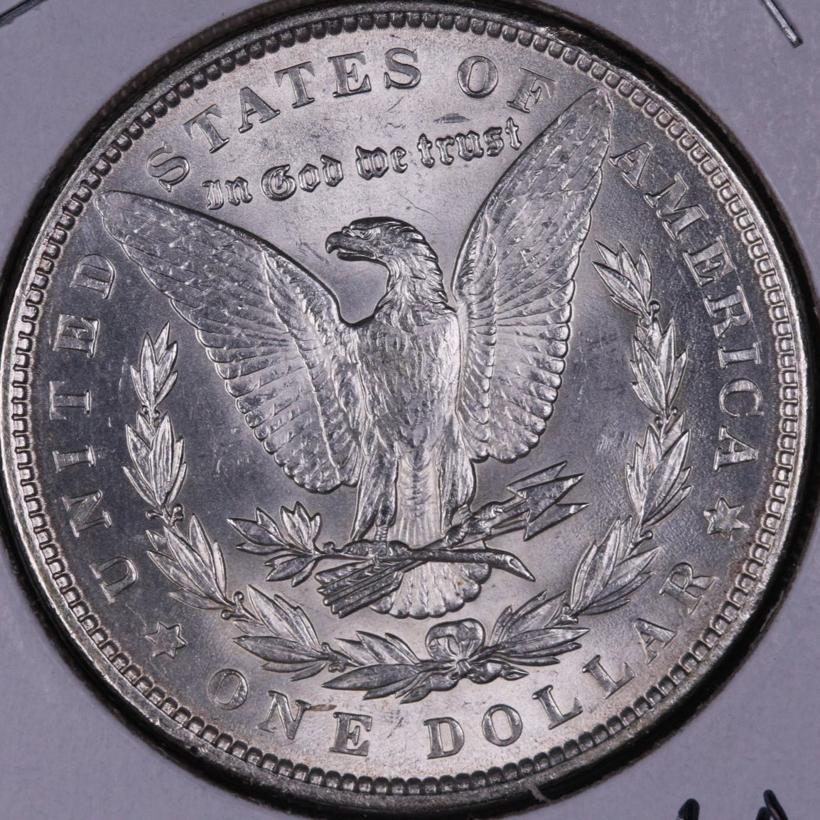 1889 Morgan Silver Dollar, Gem Mint State Uncirculated Coin, Store #DR0321