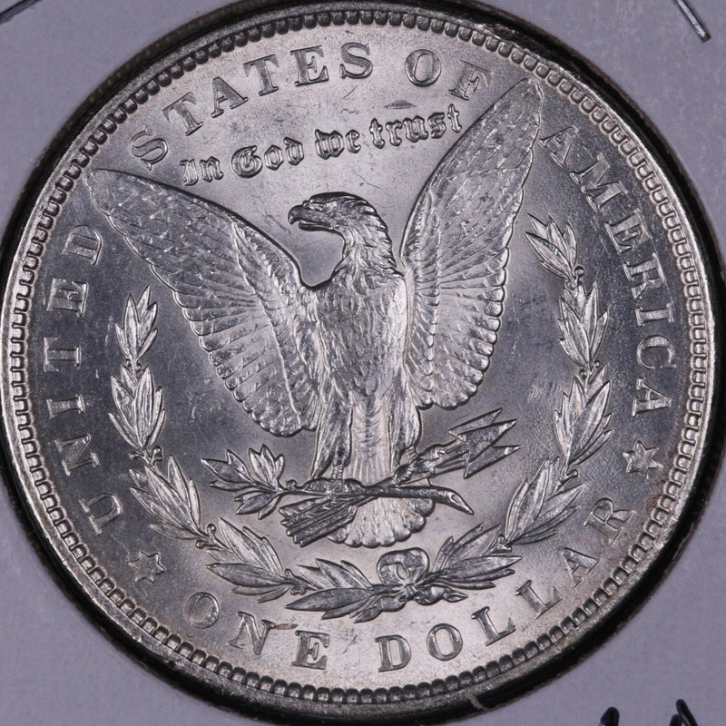 1889 Morgan Silver Dollar, Gem Mint State Uncirculated Coin, Store