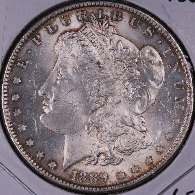 1889 Morgan Silver Dollar, Affordable UN-Circulated Coin. Store