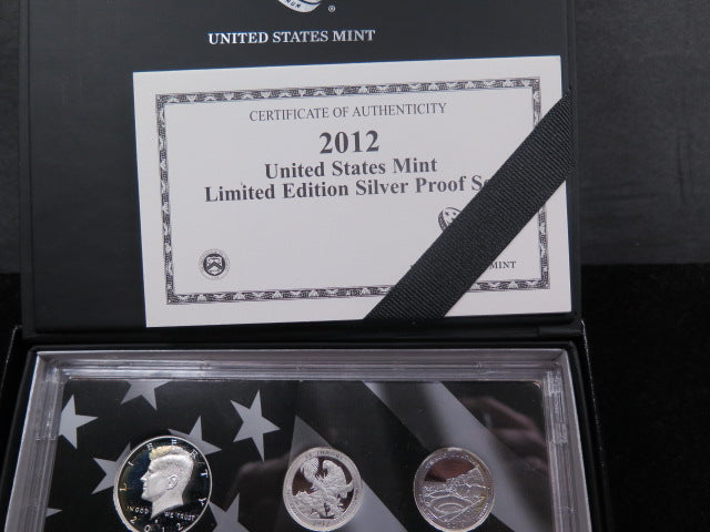 2012 U.S. Mint Limited Edition Silver Proof Set. Store