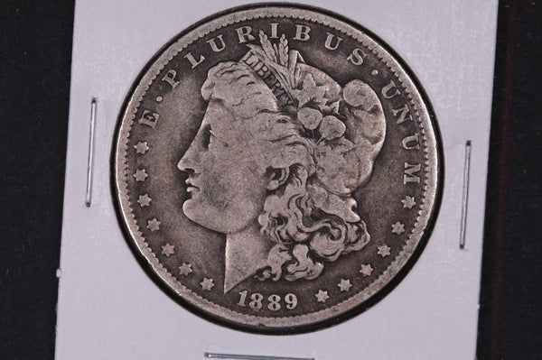 1889 Morgan Silver Dollar, Affordable Circulated Coin. Store #03886