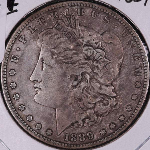 1889-O Morgan Silver Dollar, Very Fine Circulated Coin, Store #DR0326