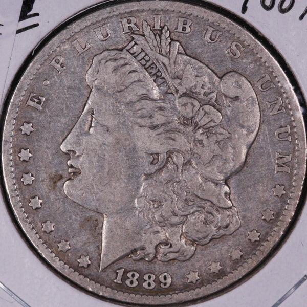 1889-O Morgan Silver Dollar, Very Fine Circulated Coin, Store #DR0327