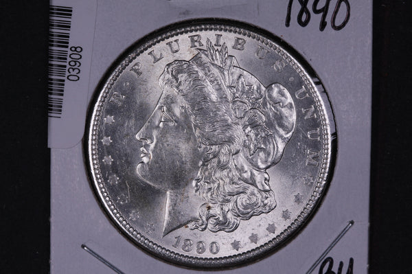 1890 Morgan Silver Dollar, Affordable Uncirculated Coin. Store #03908