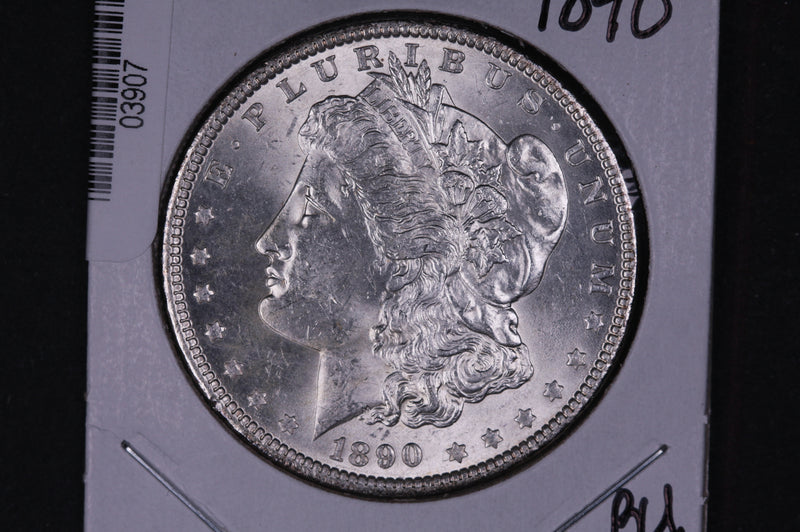 1890 Morgan Silver Dollar, Affordable Uncirculated Coin. Store
