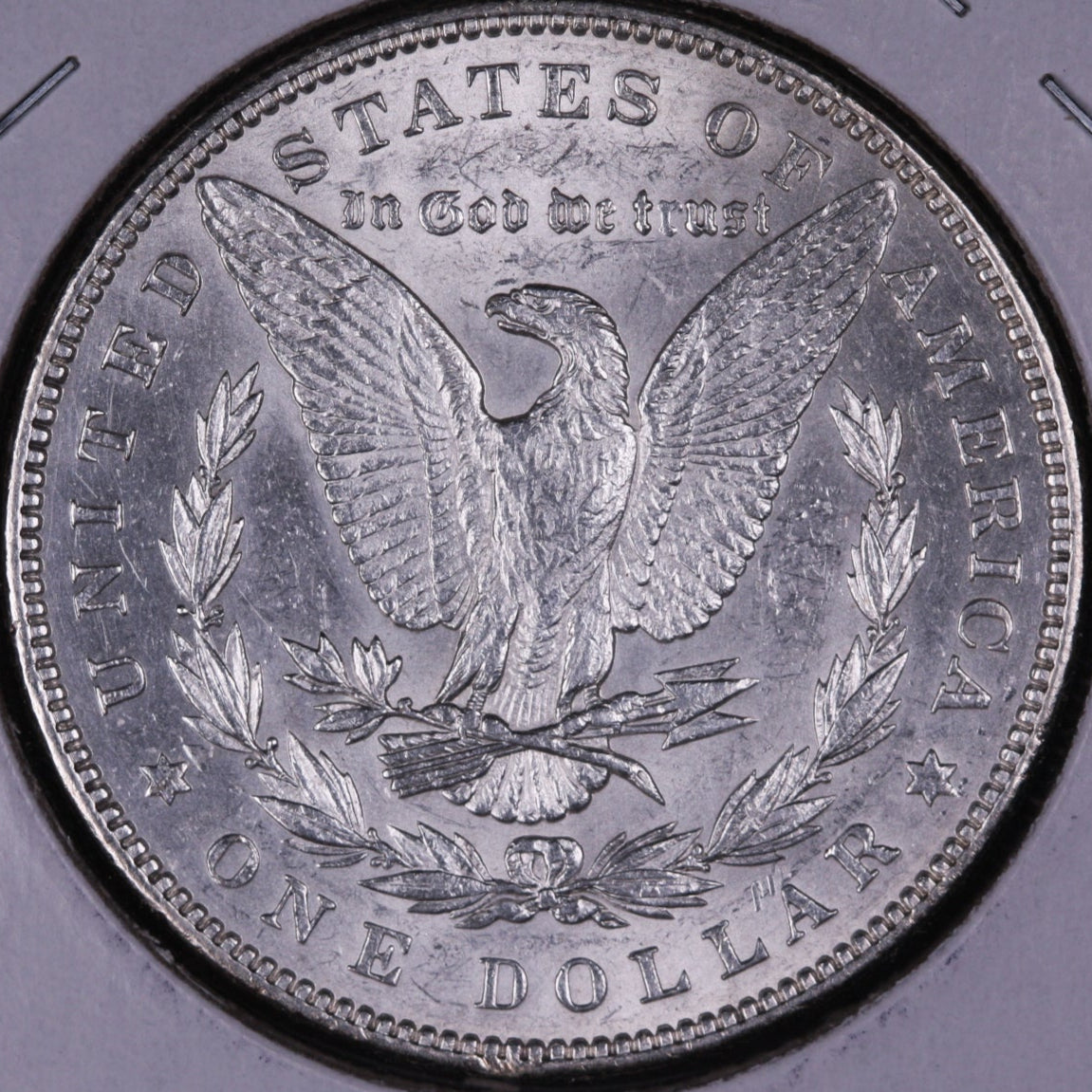 1890 Morgan Silver Dollar, Mint State Uncirculated Coin, Store #DR0336