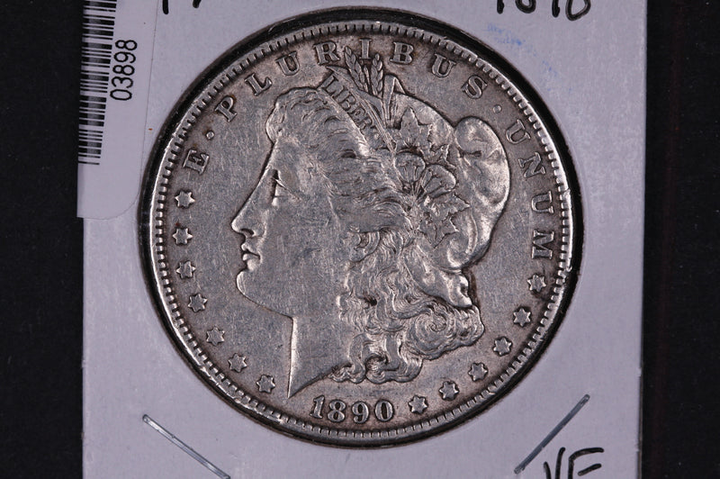1890 Morgan Silver Dollar, Problem Free Circulated Coins. Store