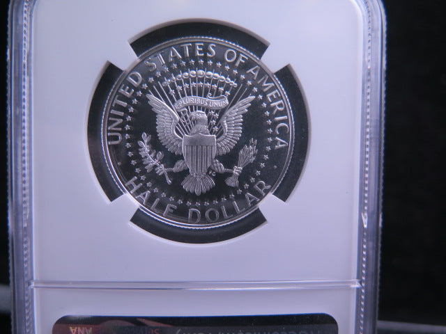 2021-S Kennedy Silver Proof Half Dollar, NGC Graded PF-70 Ultra Cameo, Store #10695