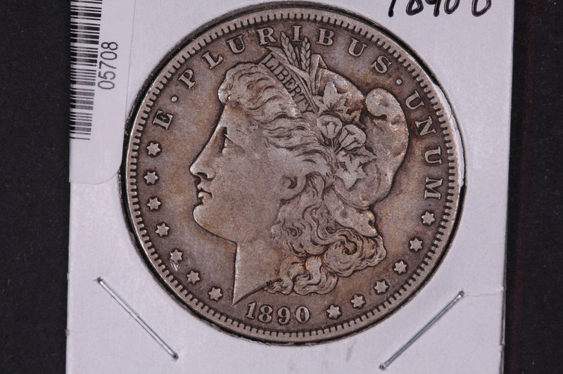 1890-O Morgan Silver Dollar, Affordable Circulated Coin. Store