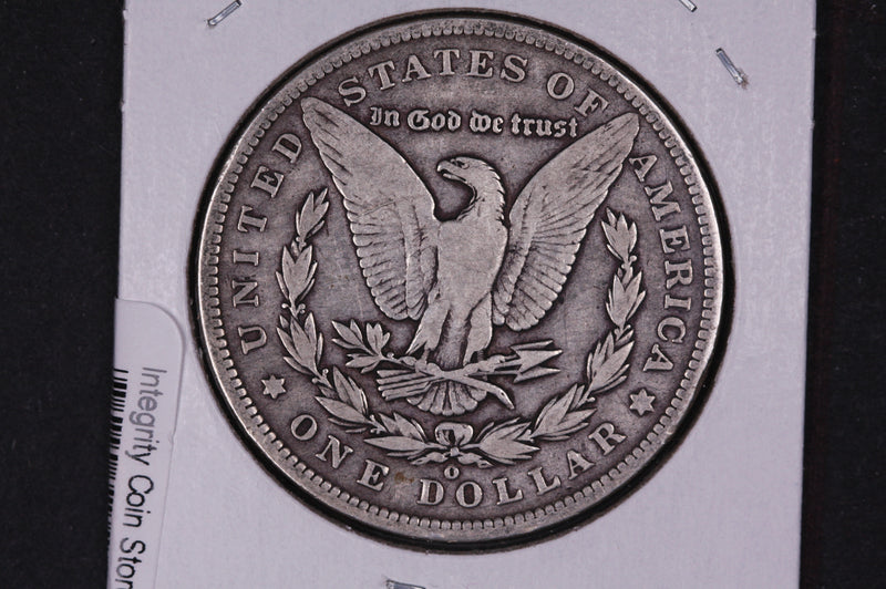 1890-O Morgan Silver Dollar, Affordable Circulated Coin. Store