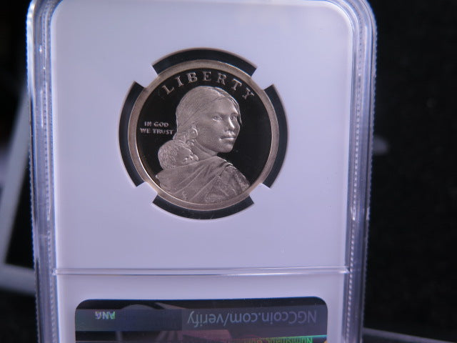 2021-S Sacagawea, Native American Dollar, NGC Graded PF-70 Ultra Cameo, Store