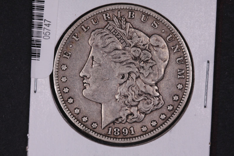 1891-O Morgan Silver Dollars, Circulated Coins, Store