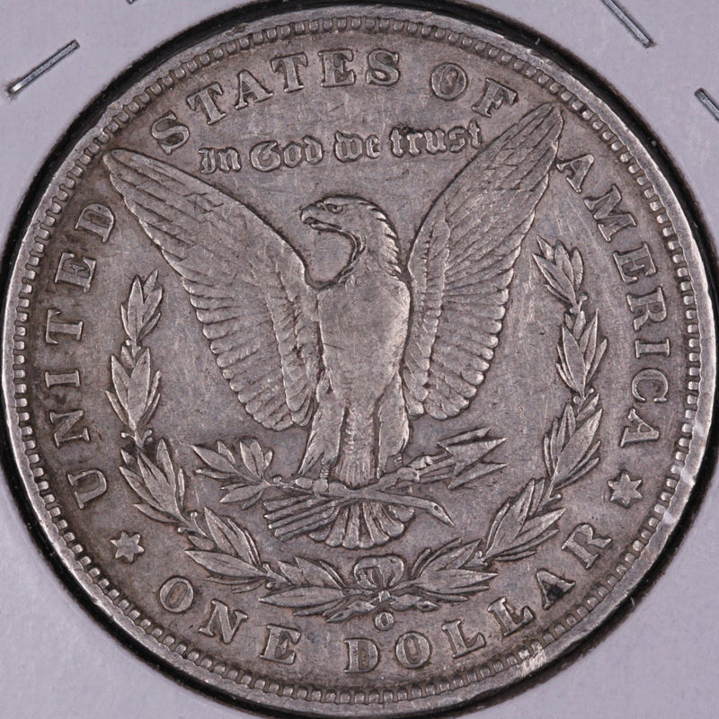 1891-O Morgan Silver Dollar, Very Fine+ Circulated Coin. Store