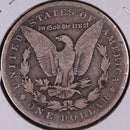 1892-S Morgan Silver Dollar, Very Good Circulated Coin, Store