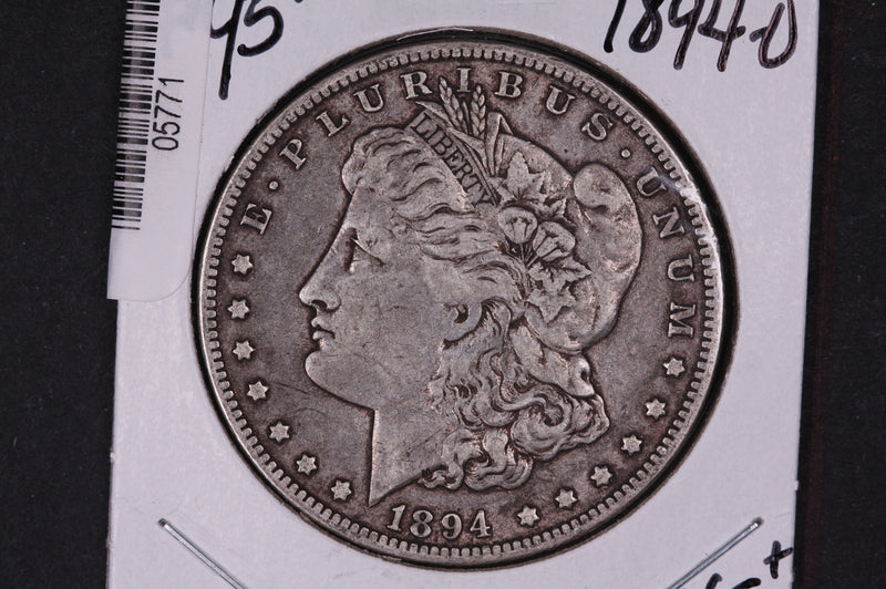 1894-O Morgan Silver Dollar, Extra Fine Circulated Coin. Store