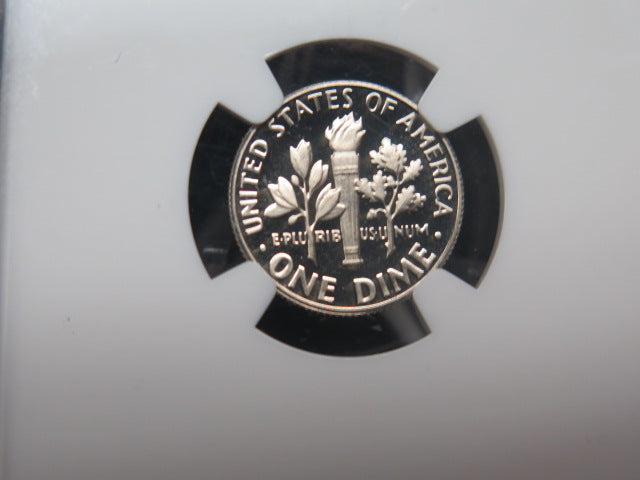 1979-S Roosevelt Dime, Type 2, NGC PF70 Ultra Cameo. Store #08537