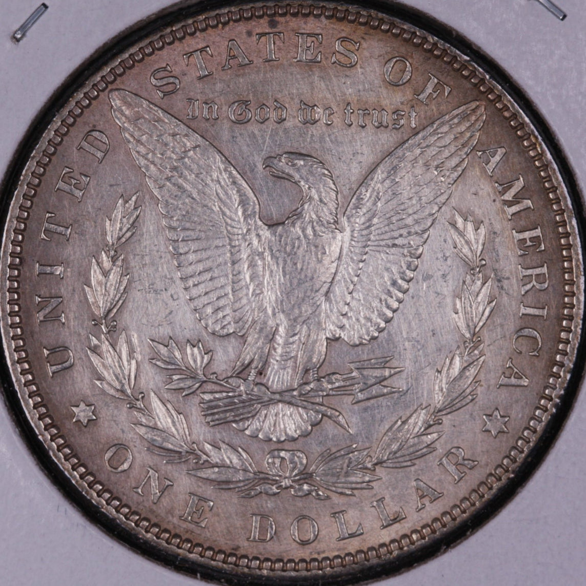 1896 Morgan Silver Dollar, Mint State Uncirculated Coin, Store #DR0364