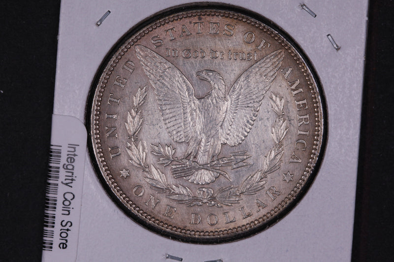 1896 Morgan Silver Dollar, Toned, UN-Circulated Coin. Store