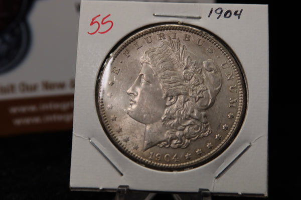 1904 Morgan Silver Dollar, Circulated Condition, Store #08171