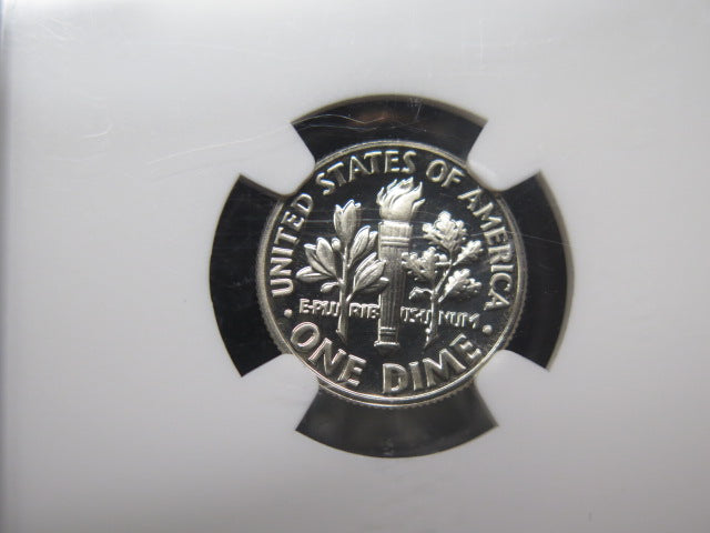 1981-S Roosevelt Dime, Type 2, NGC PF70 Ultra Cameo. Store #08538