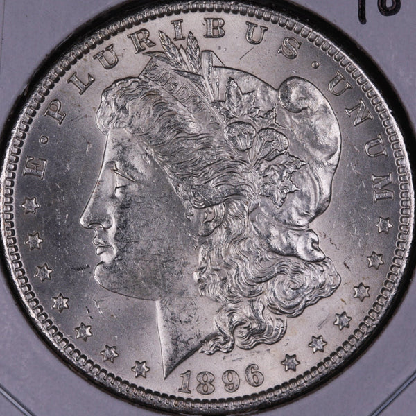1896 Morgan Silver Dollar, Gem Mint State Uncirculated Coins, Store #DR0079