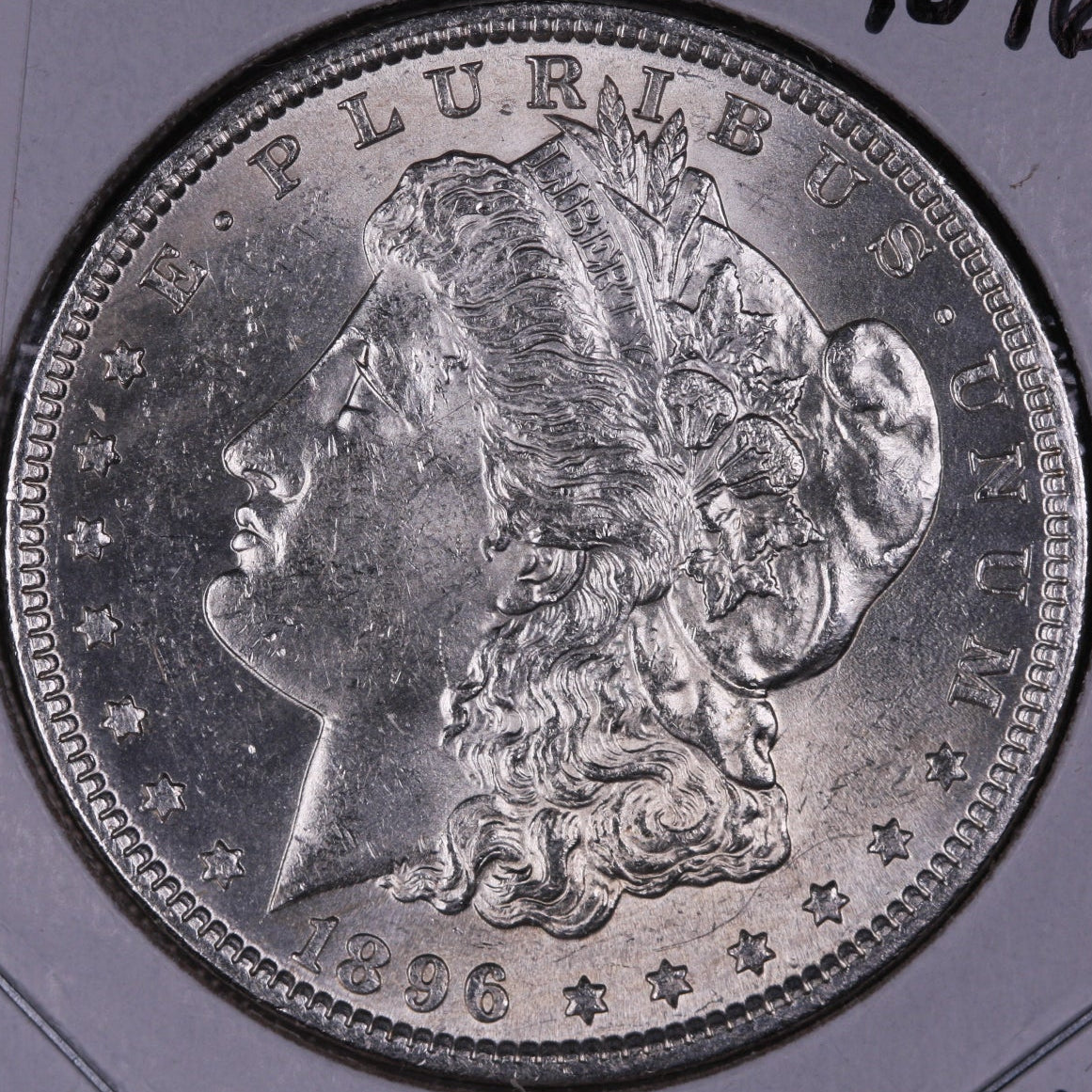 1896 Morgan Dollar, Mint State Uncirculated Coin, Store #DR0080