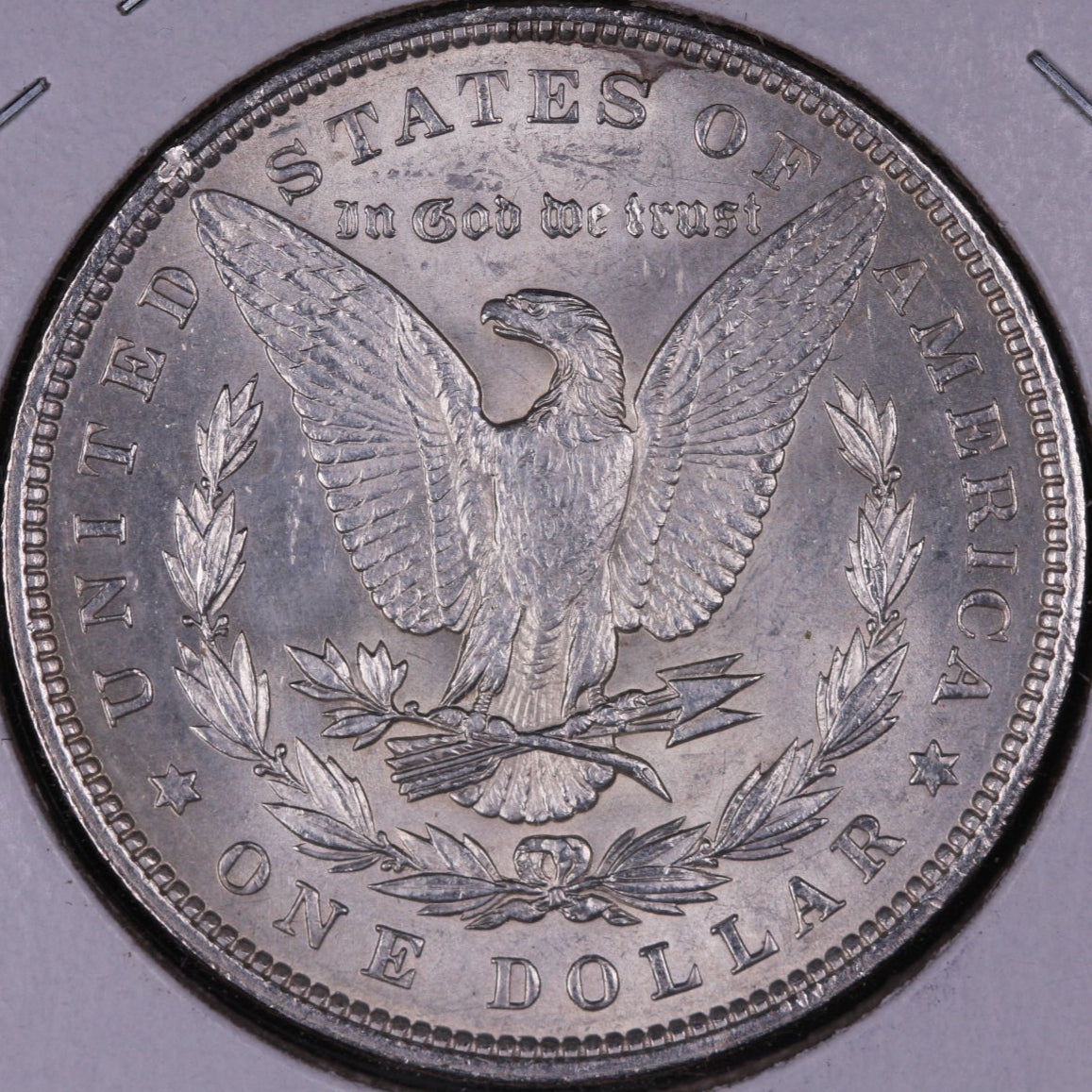 1896 Morgan Silver Dollar, About Uncirculated Coin, Store #DR0081