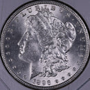 1896 Morgan Silver Dollar, Mint State Uncirculated Coin, Store