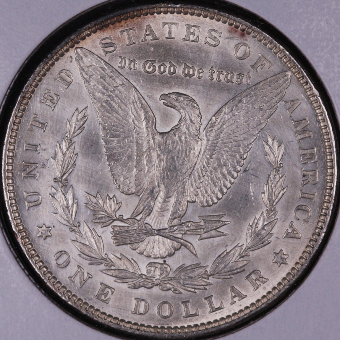 1896 Morgan Silver Dollar, Mint State Uncirculated Coin, Store #DR0362