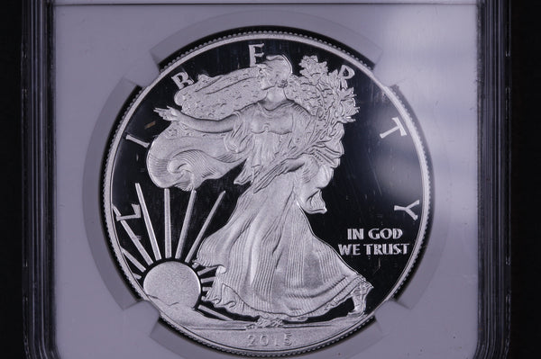 2015-W American Silver Eagle. NGC Graded PF-69 Ultra Cameo.  Store #03782